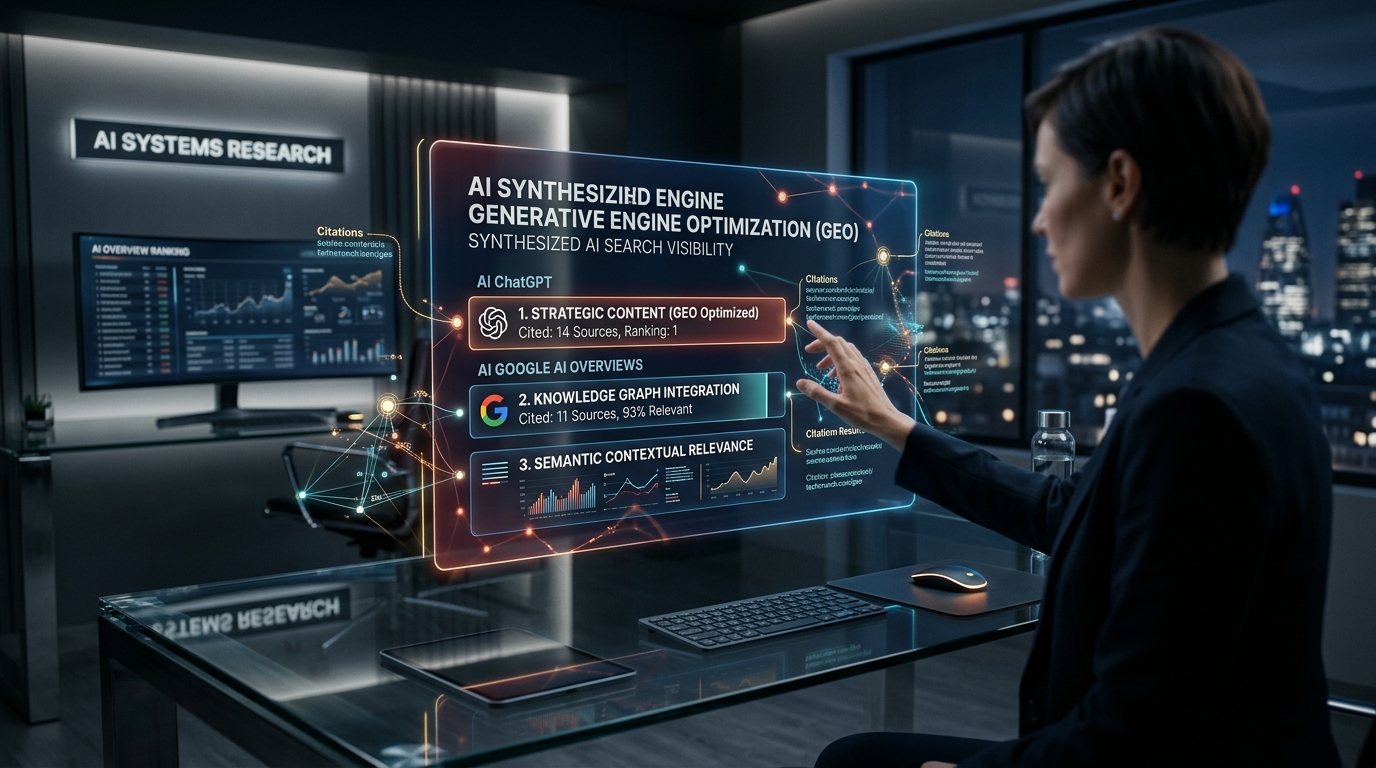 How to Get Your Brand Cited by ChatGPT and Google AI Overviews: A GEO Playbook for 2026
